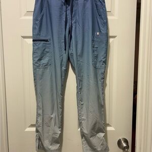 Figs women’s  Blue Ombre Cargo Pants